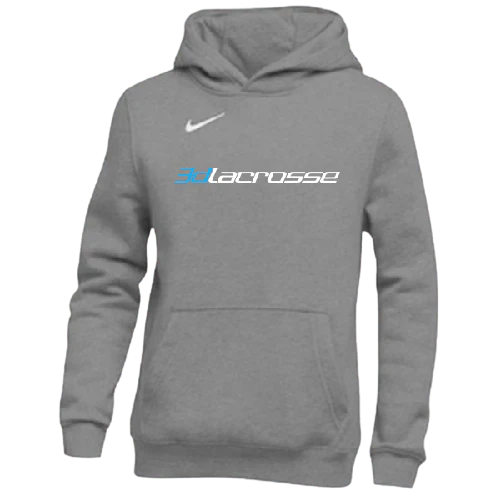 3D Nike Youth Training Hoodie-Dark Grey Heather