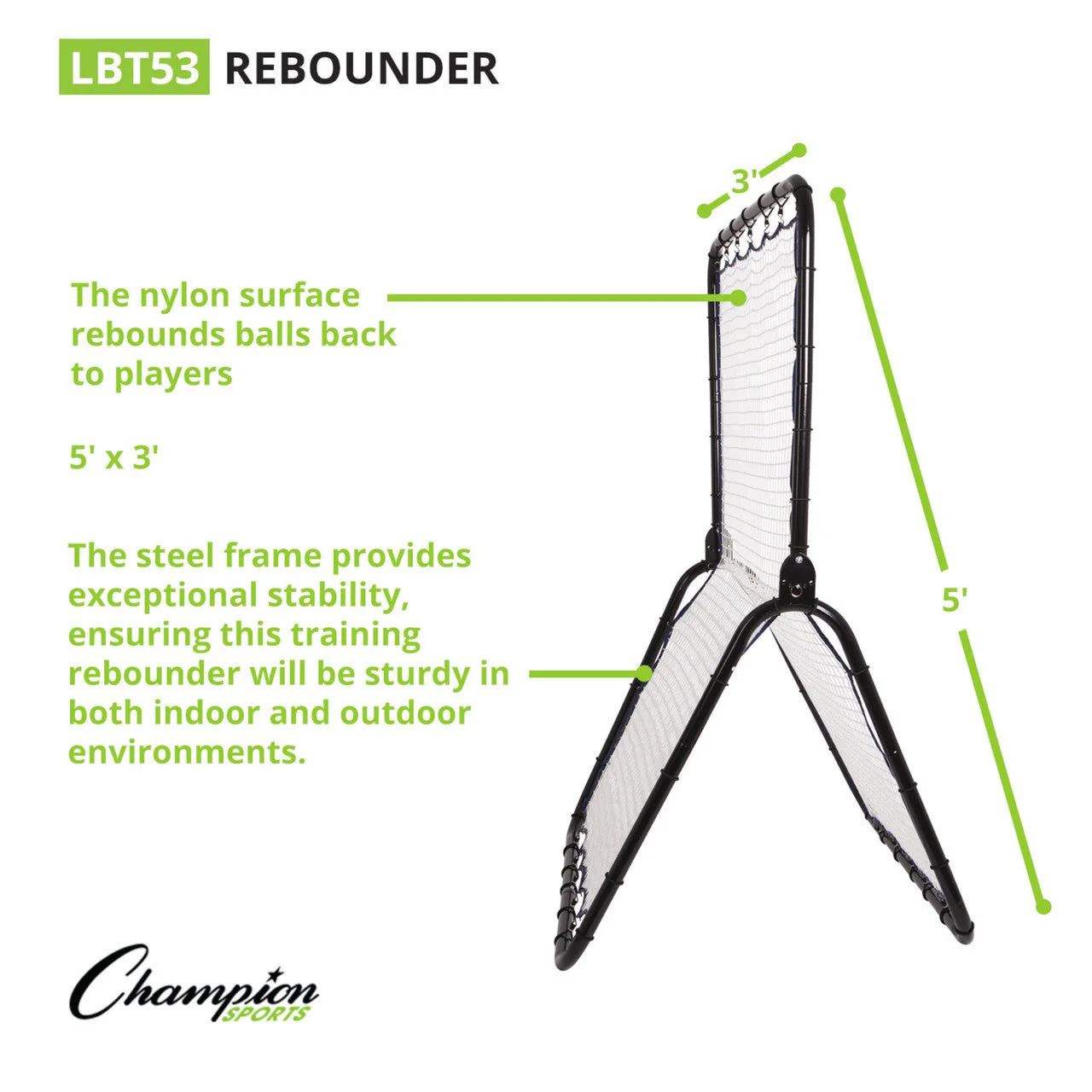 Champion Sports Lacrosse Bounce Back - Image 3