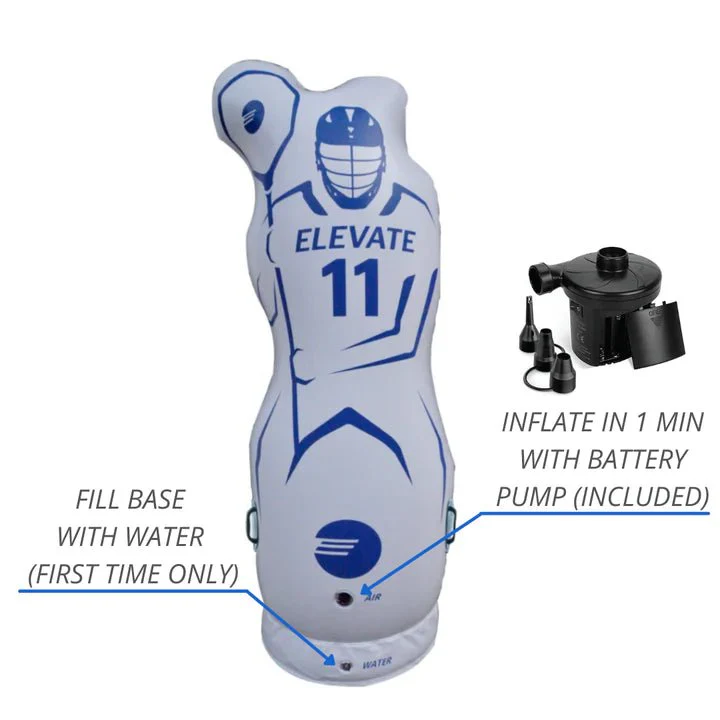 Elevate Sports 11th Man Goalie - Inflatable Lacrosse Dummy - Image 3