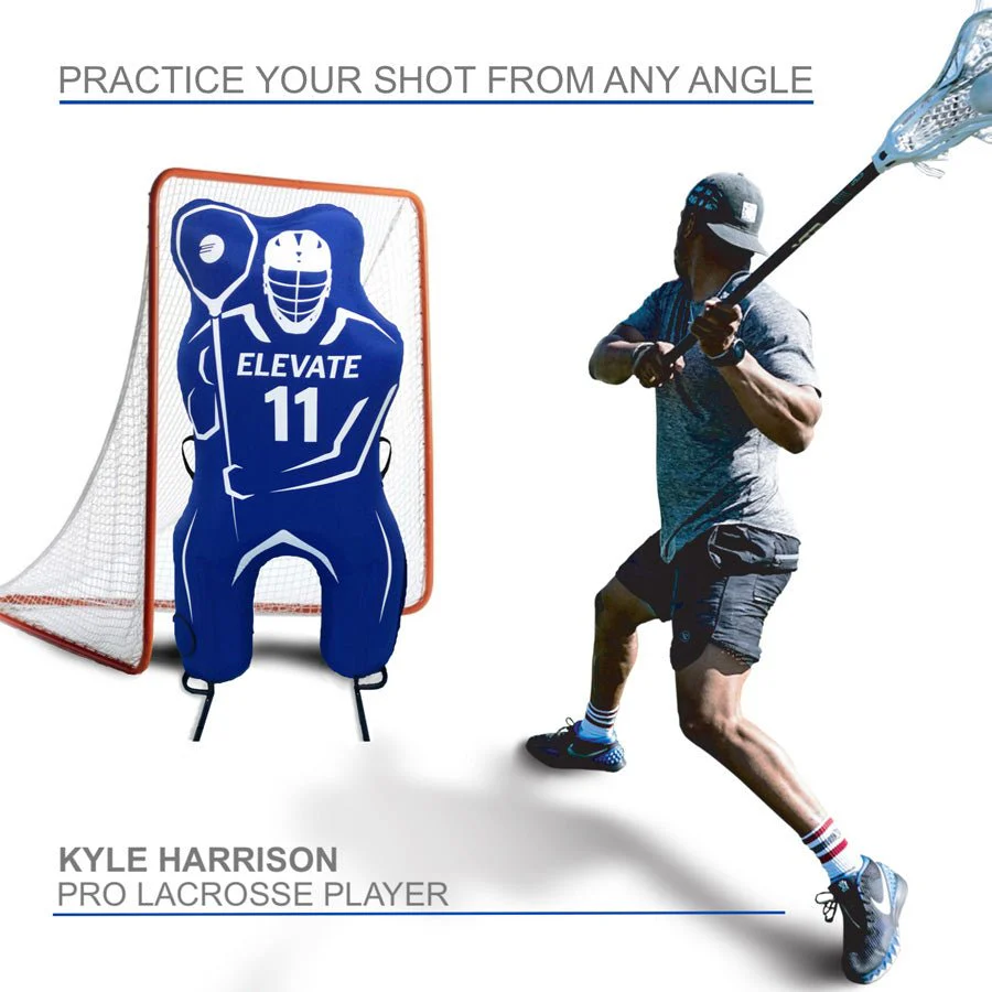 Elevate Sports 11th Man Goalie Pro - Inflatable Lacrosse Dummy - Image 5