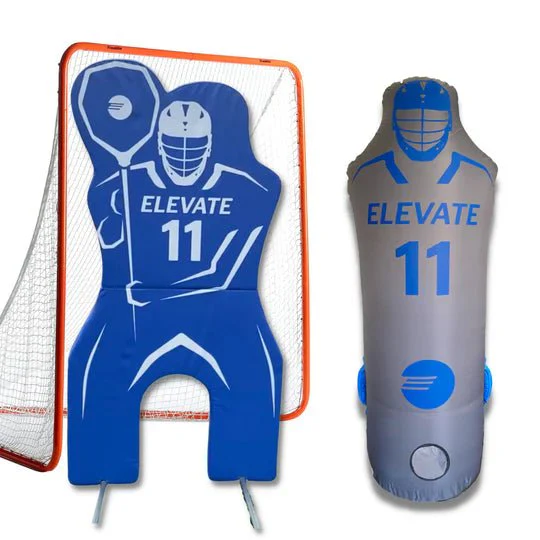 Elevate Sports 11th Man Pack - Goalie Elite + Defender Pro Lacrosse Dummy Pack - Image 2