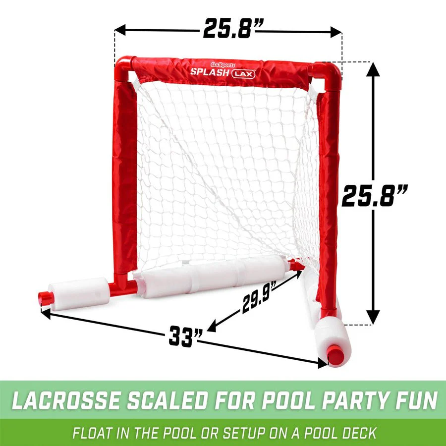 GoSports Lacrosse Floating Pool Goal Set - Image 2