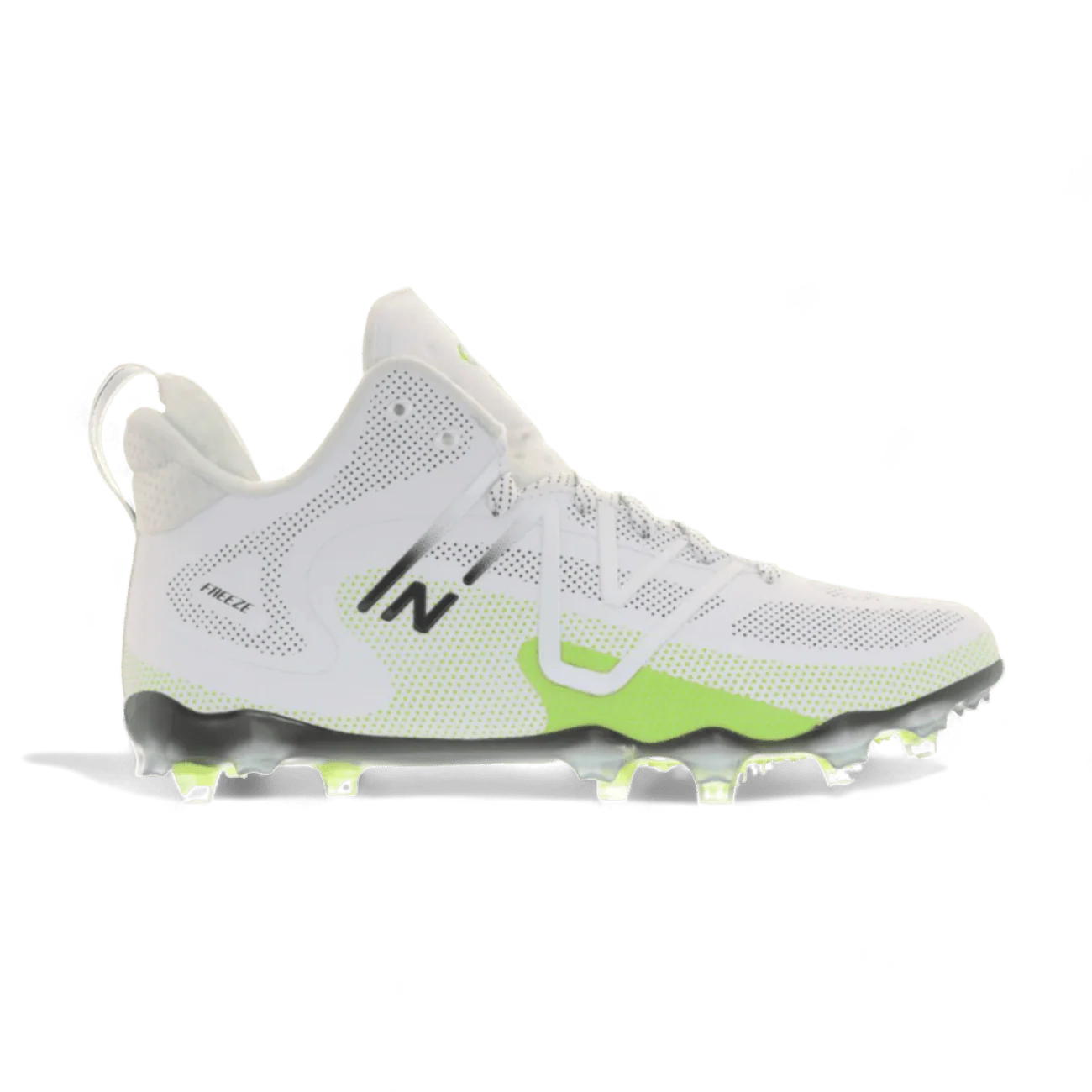 New Balance FreezeLX 4 Mid Cleats - LE Neon