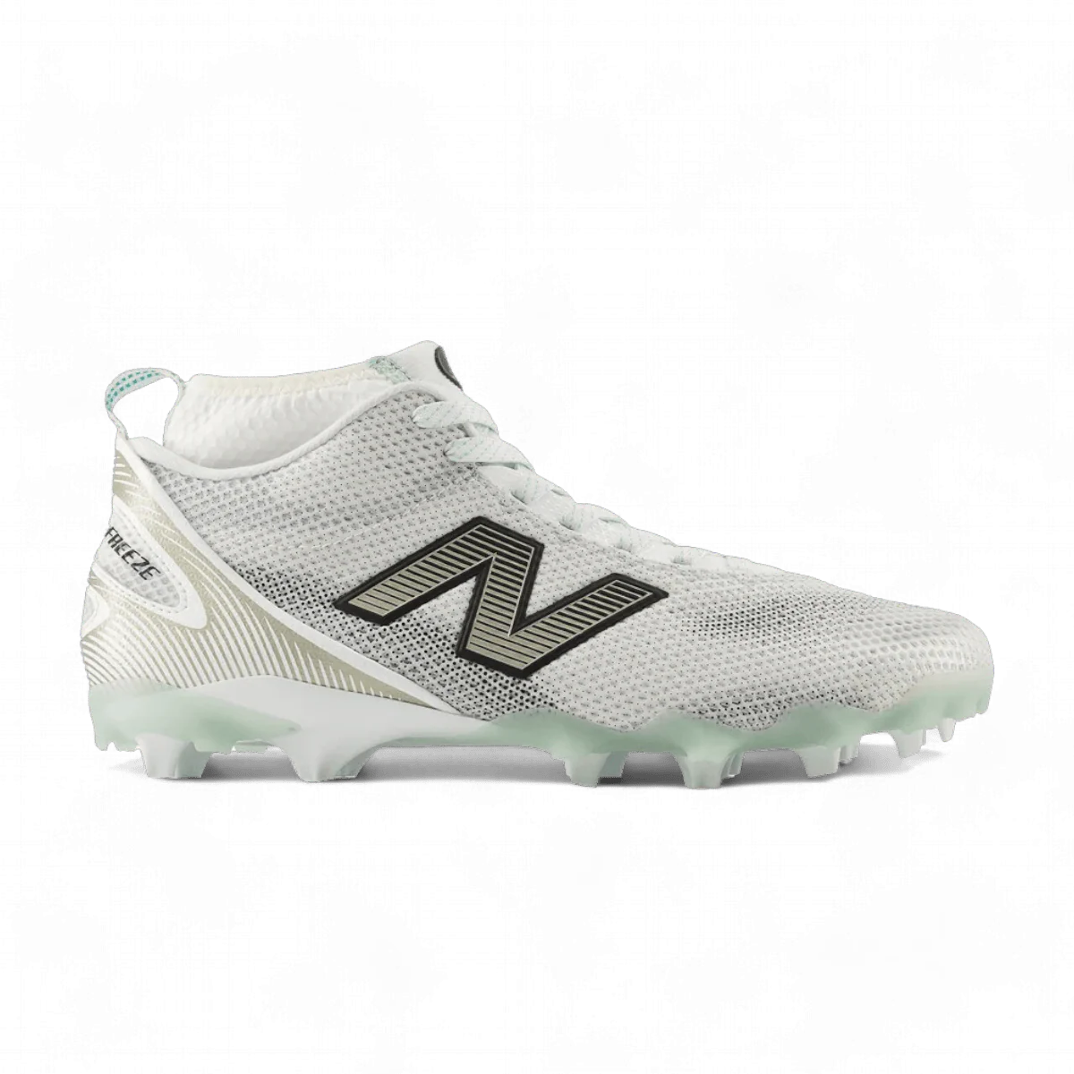 New Balance FreezeLX 5 Mid Cleats - White