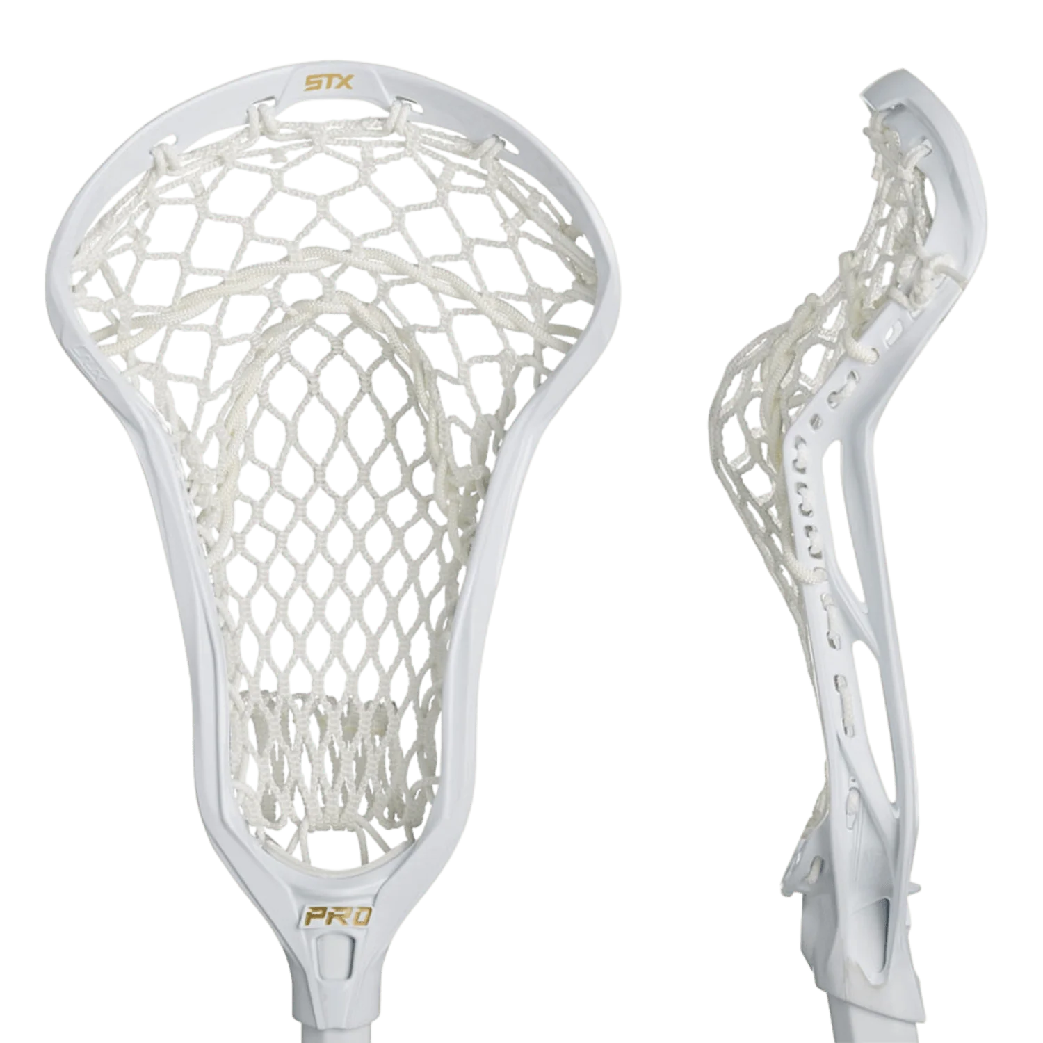 STX Crux Pro Strung Lacrosse Head - Image 2
