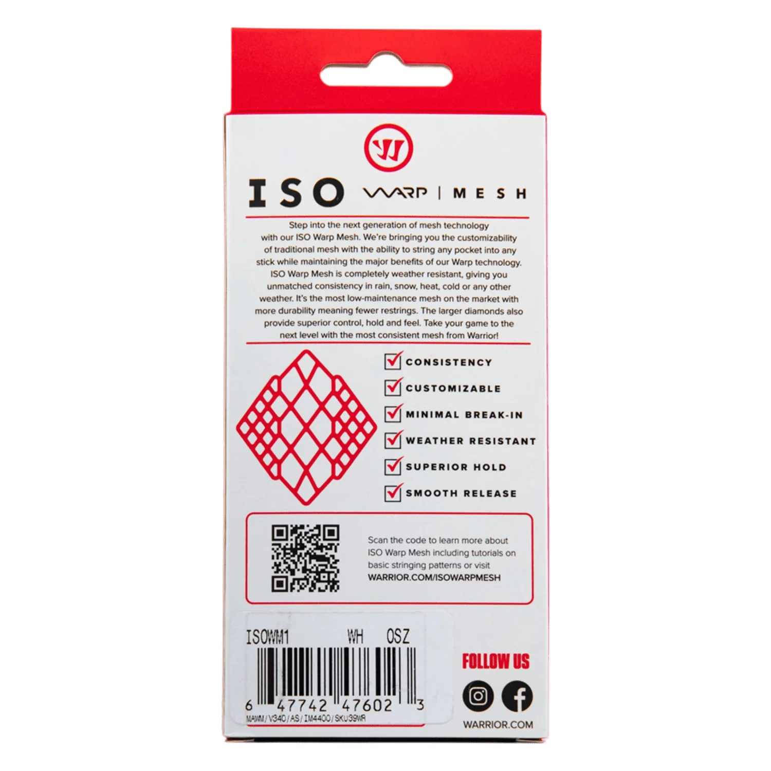 Warrior ISO Warp Mesh - Image 2